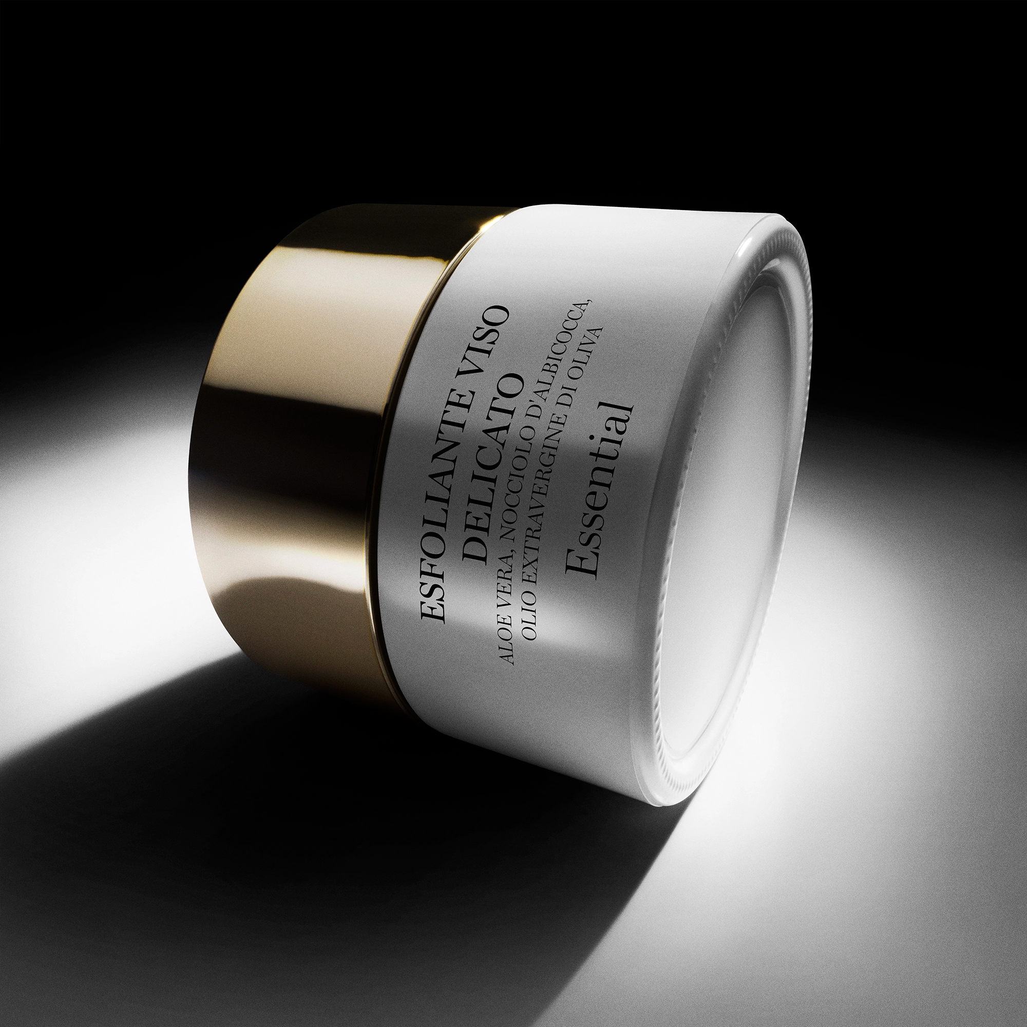Esfoliante viso in vaso da 50 ml rigenerante e lenitivo Made in Italy di cSenseBeauty