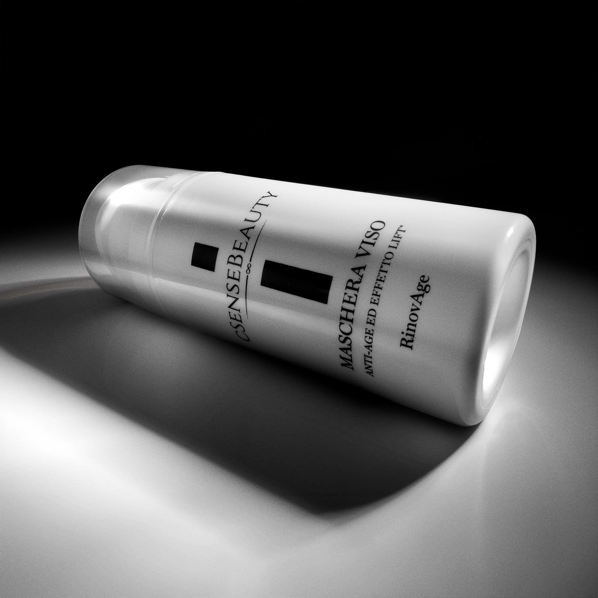 Maschera viso in flacone da 100 ml antiage e liftante made in Italy di cSenseBeauty