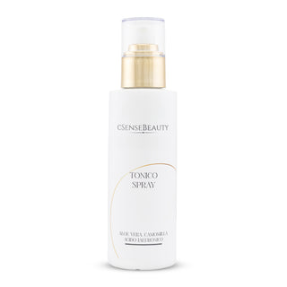 Tonico viso in flacone da 250 ml detergente e rivitalizzante made in Italy di cSenseBeauty